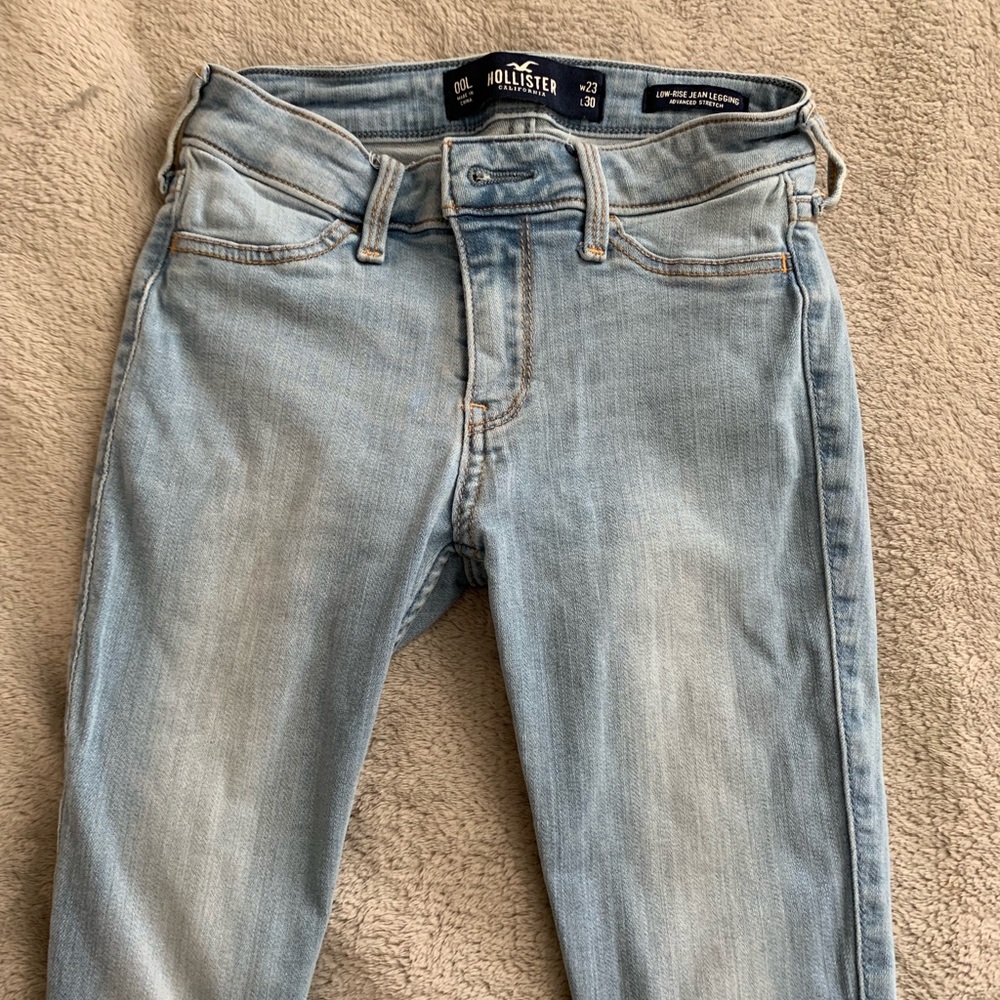 Light-wash Hollister jeans